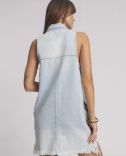 Jeansowa sukienka mini
