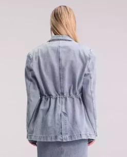 Jeansowy blazer Dina