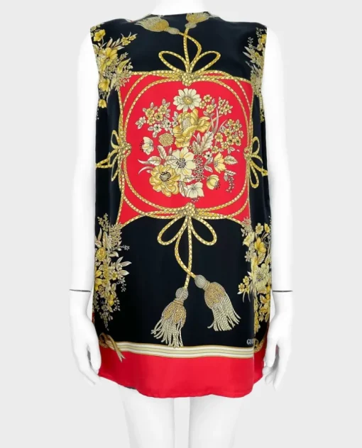 Jedwabna sukienka mini