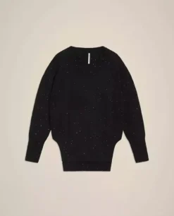 Kaszmirowy sweter z cekinami