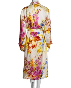 Kimono z kwiatowym printem