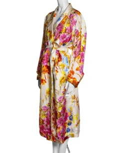 Kimono z kwiatowym printem