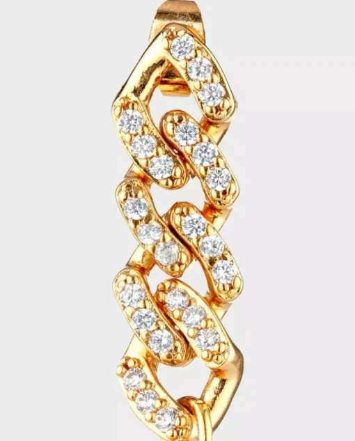 Kolczyk z żółtym misiem Nostalgia Earring