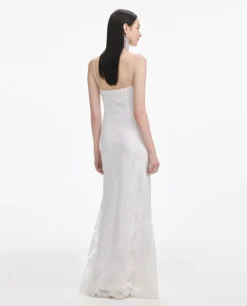 Koronkowa sukienka maxi