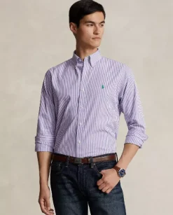 Koszula w paski Custom Fit