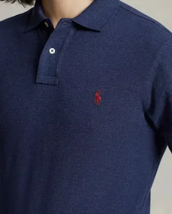 Koszulka polo z długim rękawem Slim Mesh Fit