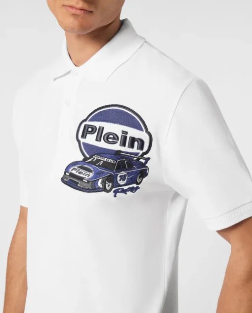 Koszulka polo z haftowanym logo