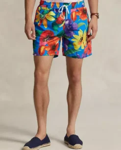 Kąpielówki w kwiatowy print