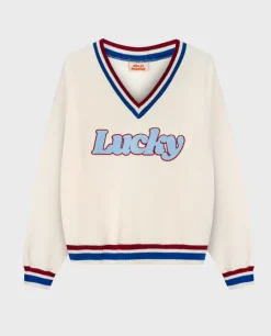 Kremowa bluza Lucky