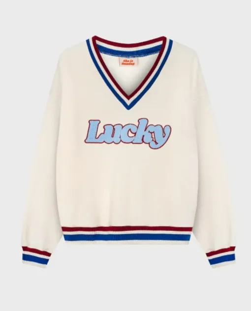 Kremowa bluza Lucky