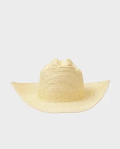 Kremowy kapelusz Small Brim Cowboy Hat