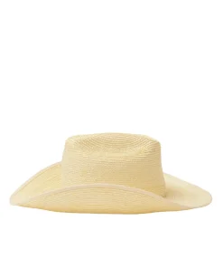 Kremowy kapelusz Small Brim Cowboy Hat