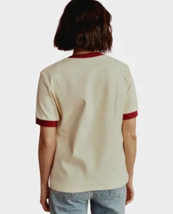 Kremowy t-shirt Picante
