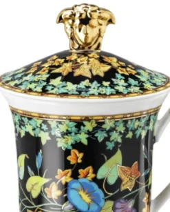 Kubek z przykrywką Gold Ivy