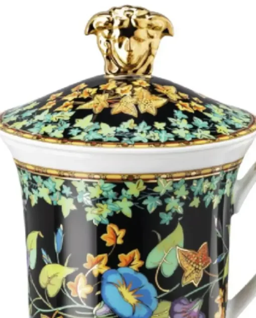 Kubek z przykrywką Gold Ivy