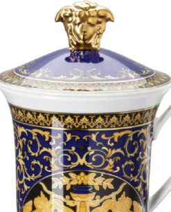 Kubek z przykrywką Medusa Blue