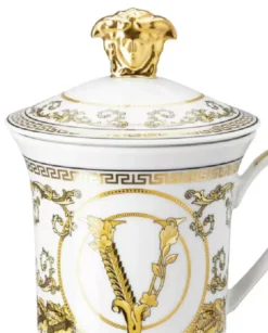 Kubek z przykrywką Virtus Gala White