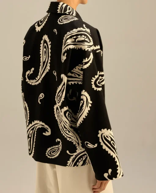 Kurtka oversize z printem Tove