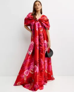 Kwiecista sukienka Italian Rosa