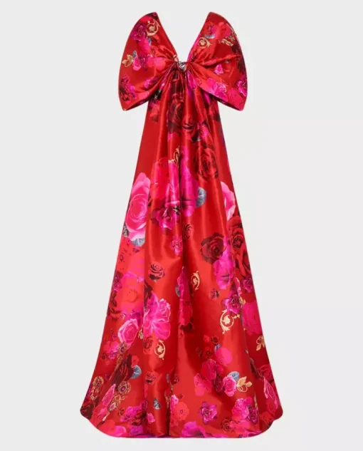 Kwiecista sukienka Italian Rosa