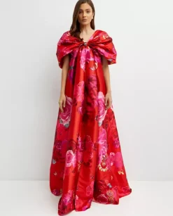 Kwiecista sukienka Italian Rosa