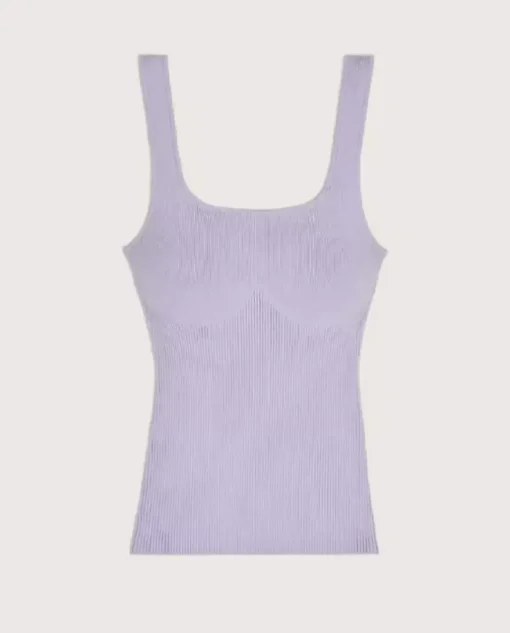 Lawendowy top Oxmo
