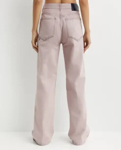 Liliowe jeansy Winona Loose Fit