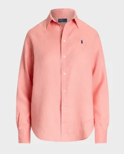 Lniana koszula Classic Fit