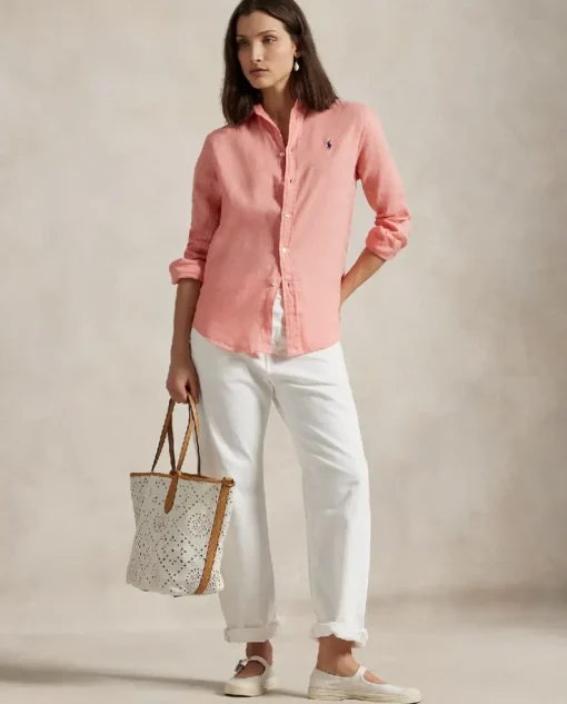 Lniana koszula Classic Fit
