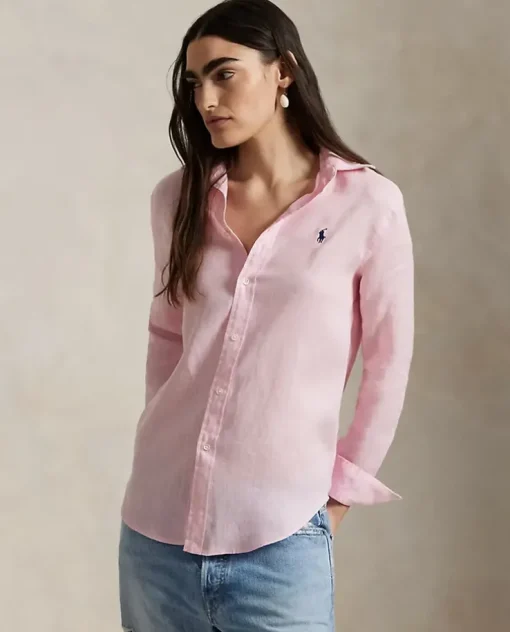 Lniana koszula Classic Fit