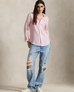 Lniana koszula Classic Fit