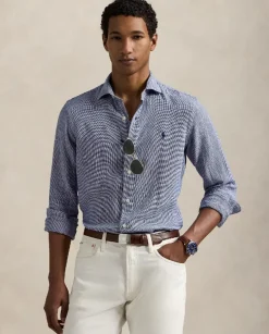 Lniana koszula Custom Fit