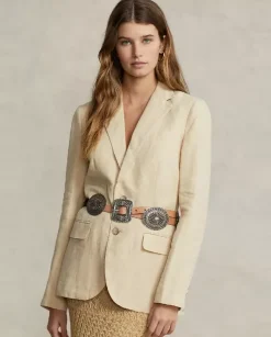 Lniana marynarka Relaxed Fit