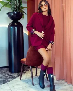 Marynarka Crimson Oversized Blazer