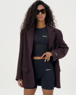 Marynarka oversize Scarlet Violet