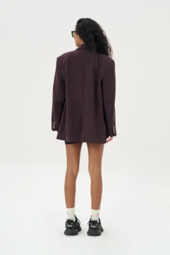 Marynarka oversize Scarlet Violet