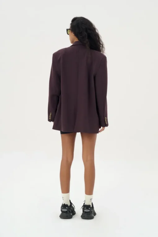 Marynarka oversize Scarlet Violet