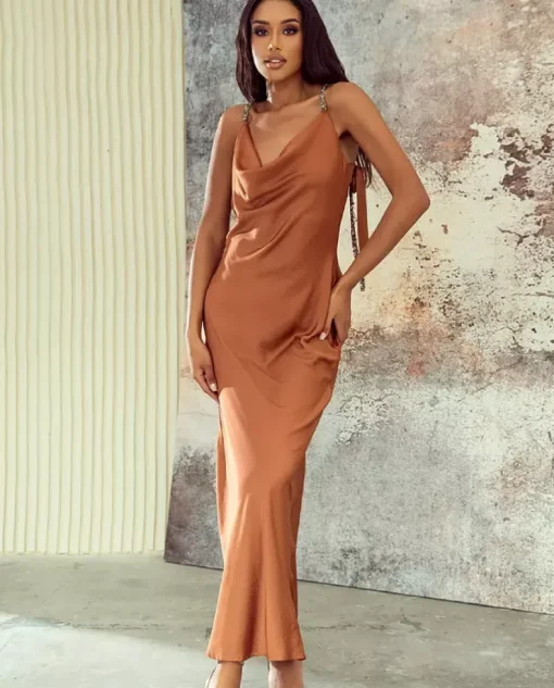 Maxi sukienka Gleaming Straps
