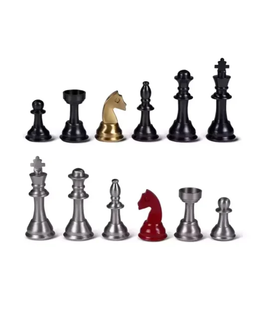 Metalowe szachy CHESS SET