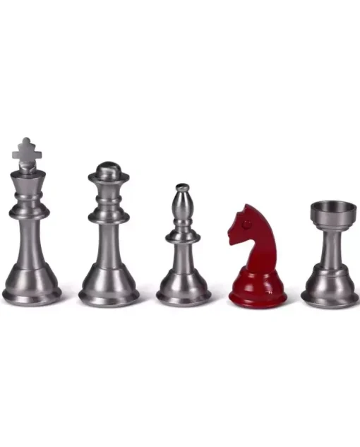 Metalowe szachy CHESS SET