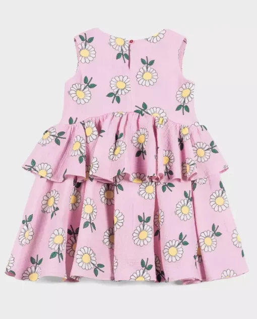 Muślinowa sukienka Pink Daisy