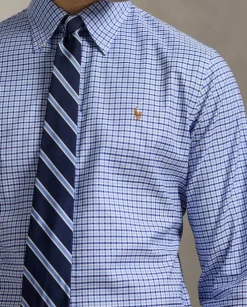 Niebieska koszula Custom Fit