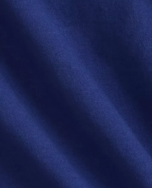 Niebieska koszula z krótkim rękawem Classic Fit
