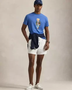 Niebieska koszulka Polo Bear Classic Fit