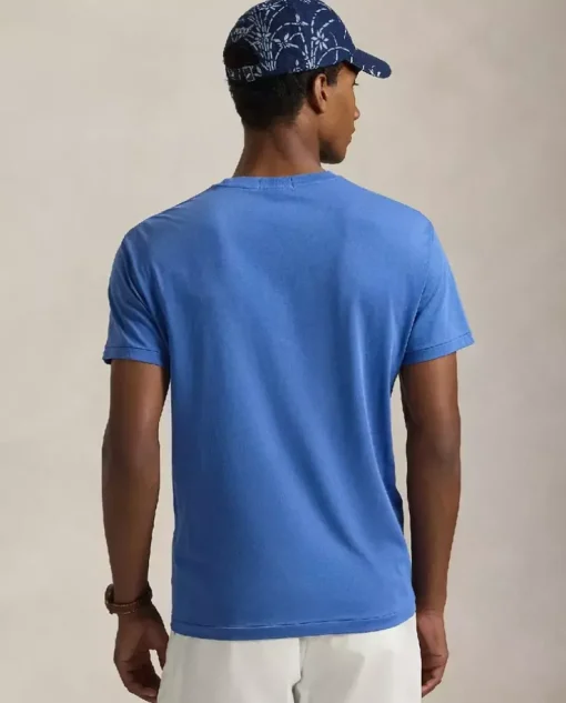 Niebieska koszulka Polo Bear Classic Fit