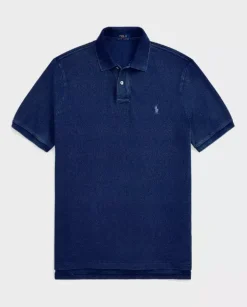 Niebieska koszulka polo Classic Fit