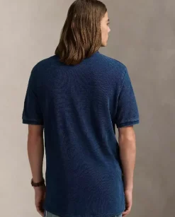 Niebieska koszulka polo Classic Fit
