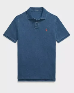 Niebieska koszulka polo Classic Fit