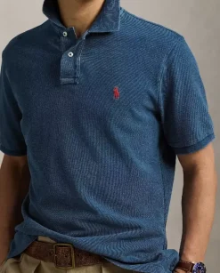 Niebieska koszulka polo Classic Fit