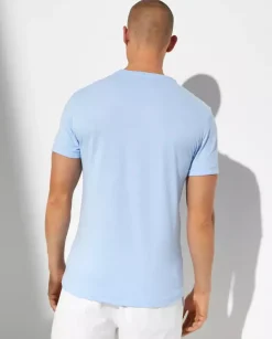 Niebieska koszulka Regular Fit